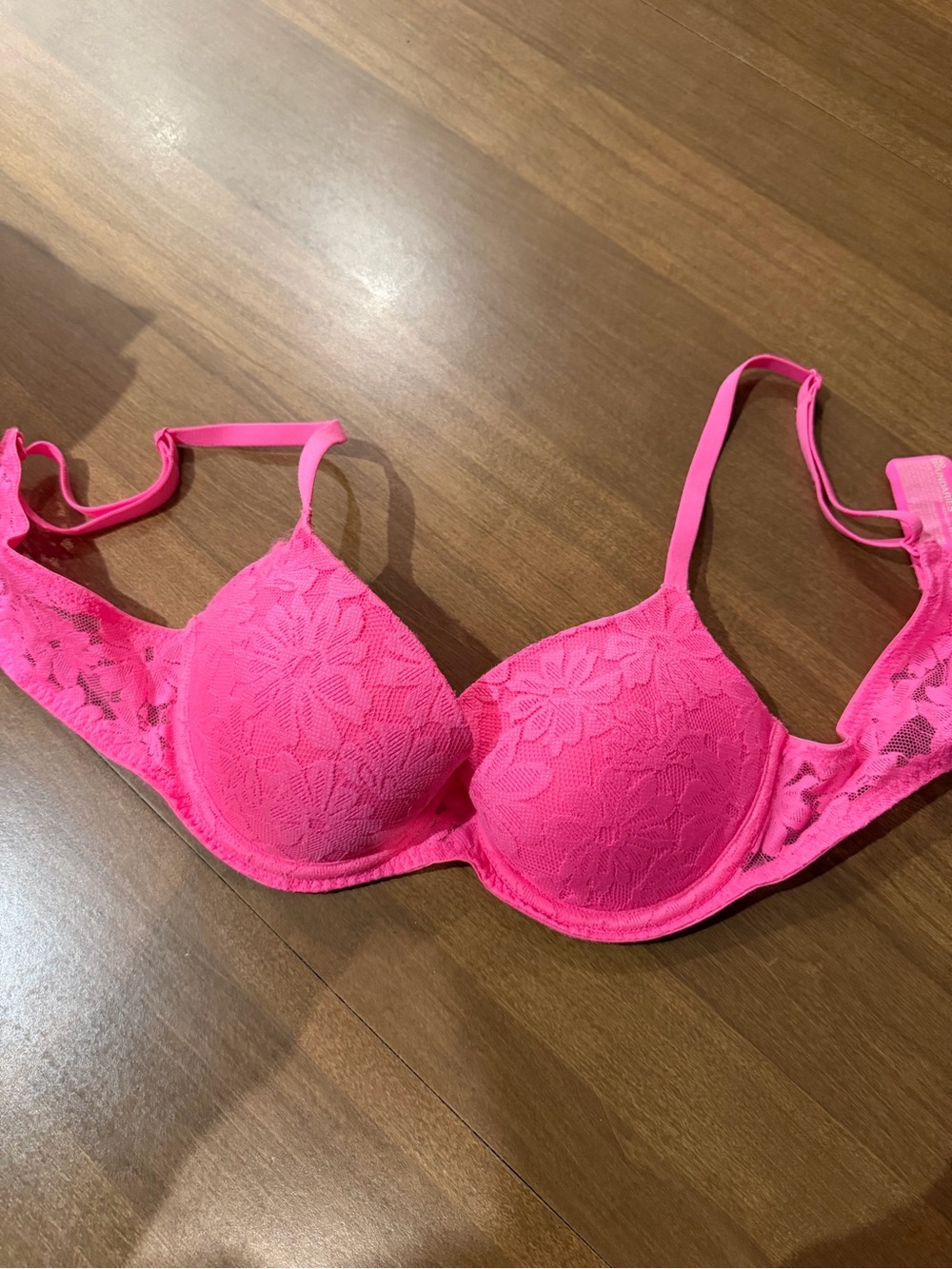 No Boundaries Dark Pink Bra 36A